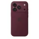 MagSafe-rögzítésű iPhone 18 Pro-szilikontok – burgundy