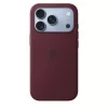 MagSafe-rögzítésű iPhone 18 Pro-szilikontok – burgundy