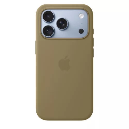 MagSafe-rögzítésű iPhone 18 Pro-szilikontok – olive
