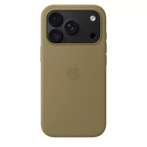 MagSafe-rögzítésű iPhone 18 Pro-szilikontok – olive