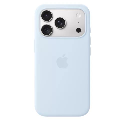 MagSafe-rögzítésű iPhone 18 Pro-szilikontok – crisp blue