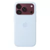 MagSafe-rögzítésű iPhone 18 Pro-szilikontok – crisp blue