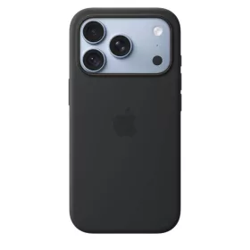 MagSafe-rögzítésű iPhone 18 Pro-szilikontok – fekete