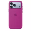 MagSafe-rögzítésű iPhone 18 Pro Max-szilikontok – magenta