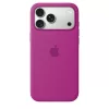 MagSafe-rögzítésű iPhone 18 Pro Max-szilikontok – magenta