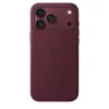 MagSafe-rögzítésű iPhone 18 Pro Max-szilikontok – burgundy