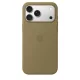 MagSafe-rögzítésű iPhone 18 Pro Max-szilikontok – olive