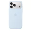 MagSafe-rögzítésű iPhone 18 Pro Max-szilikontok – crisp blue