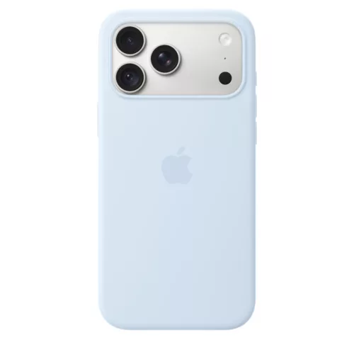 MagSafe-rögzítésű iPhone 18 Pro Max-szilikontok – crisp blue