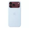 MagSafe-rögzítésű iPhone 18 Pro Max-szilikontok – crisp blue