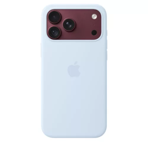 MagSafe-rögzítésű iPhone 18 Pro Max-szilikontok – crisp blue