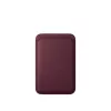 MagSafe-rögzítésű FineWoven pénztárca – burgundy