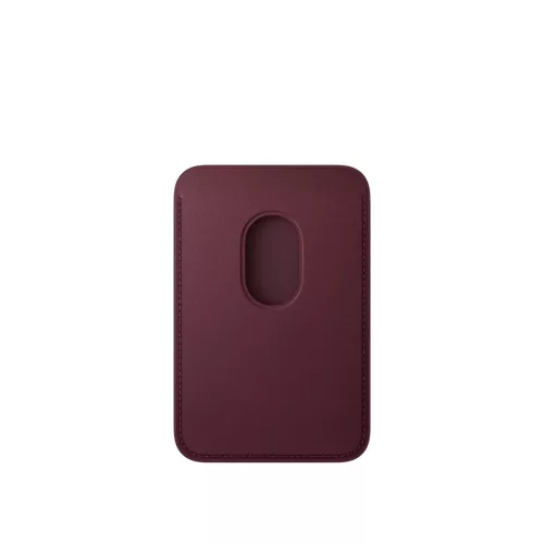 MagSafe-rögzítésű FineWoven pénztárca – burgundy
