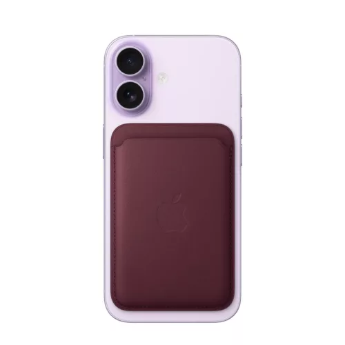 MagSafe-rögzítésű FineWoven pénztárca – burgundy
