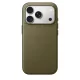 MagSafe-rögzítésű iPhone 18 Pro-szilikontok – olive