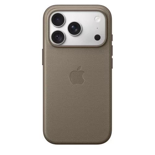 MagSafe-rögzítésű iPhone 18 Pro-szilikontok – taupe