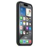 Apple iPhone 15 Pro Szilikon tok, Magsafe kompatibilis - Black