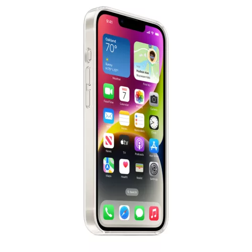 MagSafe-rögzítésű iPhone 14 áttetsző tok