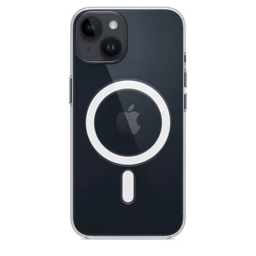 MagSafe-rögzítésű iPhone 14 áttetsző tok