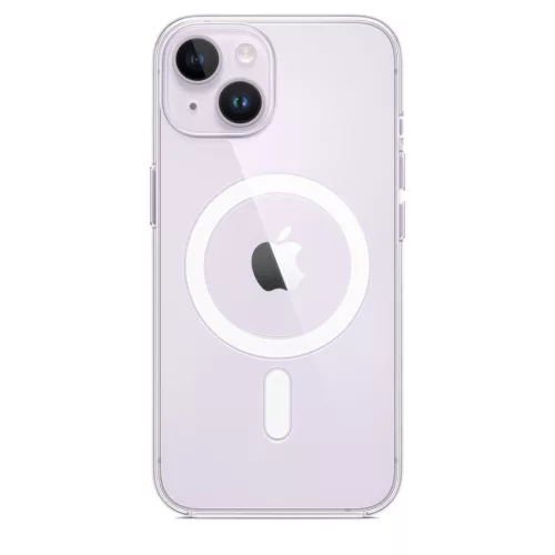MagSafe-rögzítésű iPhone 14 áttetsző tok