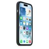 Apple iPhone 15 Szilikon tok, Magsafe kompatibilis - Black