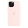 Apple iPhone 15 Szilikon tok, Magsafe kompatibilis - Light Pink