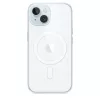 MagSafe-rögzítésű iPhone 15 áttetsző tok