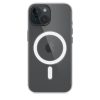 Apple iPhone 15 Szilikon tok, Magsafe kompatibilis, átlátszó, gyári