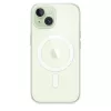 MagSafe-rögzítésű iPhone 15 áttetsző tok