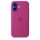 Apple iPhone 16 Szilikon tok, Magsafe kompatibilis - Fuchsia (Seasonal)