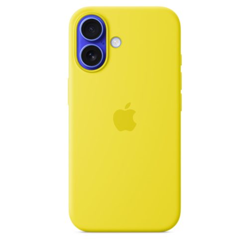 Apple iPhone 16 Szilikon tok, Magsafe kompatibilis - Star Fruit (Seasonal)