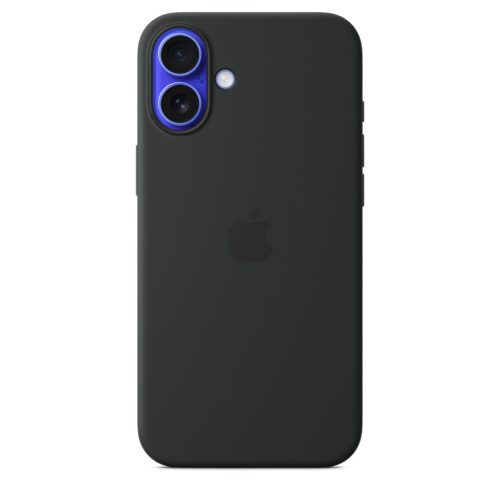 Apple iPhone 16 Plus Szilikon tok, Magsafe kompatibilis - Black