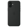 Apple iPhone 16 Plus Szilikon tok, Magsafe kompatibilis - Black