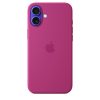 Apple iPhone 16 Plus Szilikon tok, Magsafe kompatibilis - Fuchsia (Seasonal)