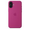 Apple iPhone 16 Plus Szilikon tok, Magsafe kompatibilis - Fuchsia (Seasonal)