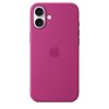 Apple iPhone 16 Plus Szilikon tok, Magsafe kompatibilis - Fuchsia (Seasonal)