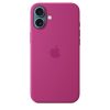 Apple iPhone 16 Plus Szilikon tok, Magsafe kompatibilis - Fuchsia (Seasonal)