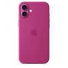 Apple iPhone 16 Plus Szilikon tok, Magsafe kompatibilis - Fuchsia (Seasonal)