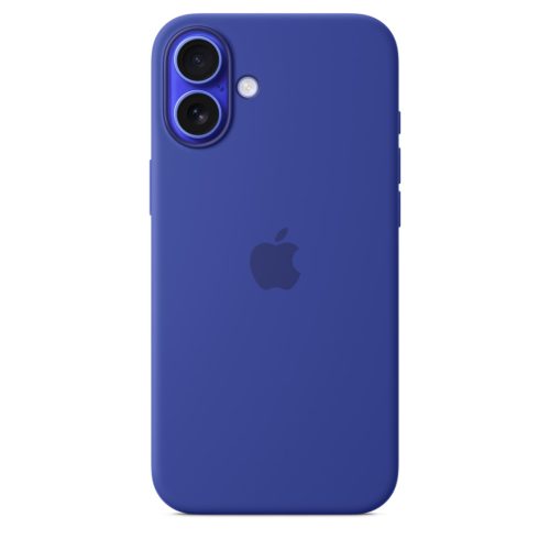Apple iPhone 16 Plus Szilikon tok, Magsafe kompatibilis - Ultramarine (Seasonal)