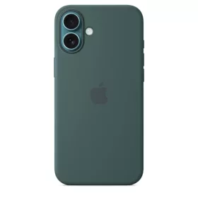   MagSafe-rögzítésű iPhone 16 Plus-szilikontok – tavizöld