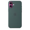 Apple iPhone 16 Plus Szilikon tok, Magsafe kompatibilis - Lake Green (Seasonal)