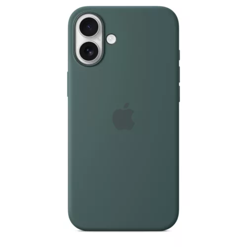 MagSafe-rögzítésű iPhone 16 Plus-szilikontok – tavizöld
