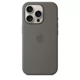   MagSafe-rögzítésű iPhone 16 Pro-szilikontok – kőszürke