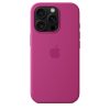 Apple iPhone 16 Pro Szilikon tok, Magsafe kompatibilis - Fuchsia (Seasonal)