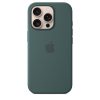 Apple iPhone 16 Pro Szilikon tok, Magsafe kompatibilis - Lake Green (Seasonal)