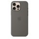 Apple iPhone 16 Pro Max Szilikon tok, Magsafe kompatibilis - Stone Gray