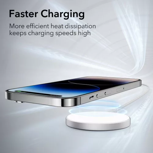 ESR HaloLock mini MagSafe - USB-C kábel 15W - ezüst