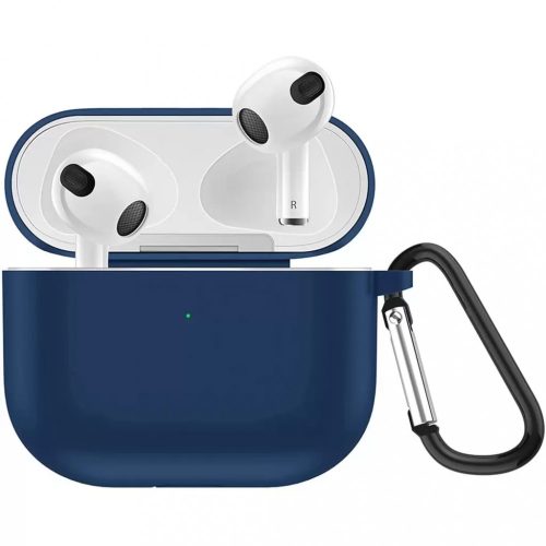 Apple Airpods 3 szilikon tok. Sötétkék