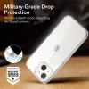 ESR Project Zero tok Apple iPhone 15 készülékhez - Átlátszó
