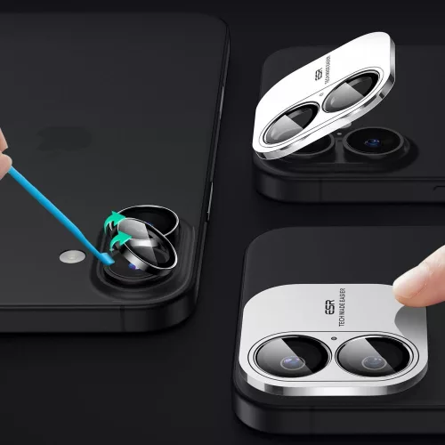 ESR Armorite Camera Protector kameravédő Apple iPhone 16 készülékhez - Fekete
